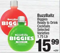 Super King Markets BuzzBallz Biggies Ready to Drink Cocktails offer