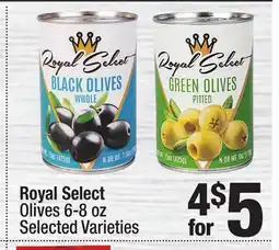 Super King Markets Royal Select Olives offer
