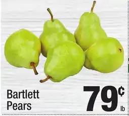 Super King Markets Bartlett Pears offer