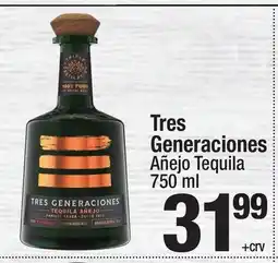 Super King Markets Tres Generaciones Añejo Tequila offer