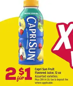 Grocery Outlet Capri Sun Fruit Flavored Juice offer