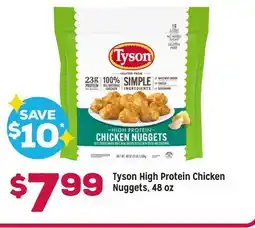 Grocery Outlet Tyson High Protein Chicken Nuggets offer