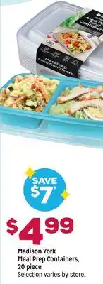 Grocery Outlet Madison York Meal Prep Containers offer