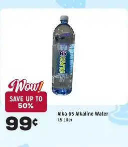 Grocery Outlet Alkaline Water offer