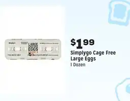 Grocery Outlet Cage Free Large Eggs offer