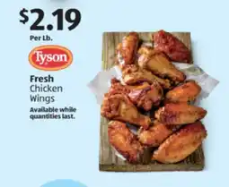 Aldi Tyson Fresh Chicken Wings offer