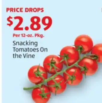 Aldi Snacking Tomatoes On the Vine offer