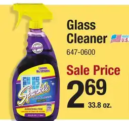 Menards Glass Cleaner offer