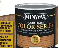 Menards Interior Color Series Oil-Based Wood Stain offer
