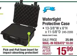 Menards Watertight Protective Case offer