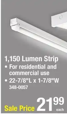 Menards 1,150 Lumen Strip offer