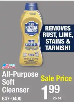 Menards All-Purpose Soft Cleaner offer