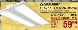 Menards 22,500 Lumen offer