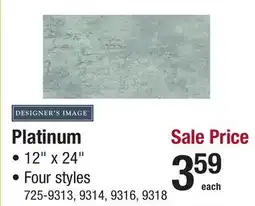 Menards Platinum offer