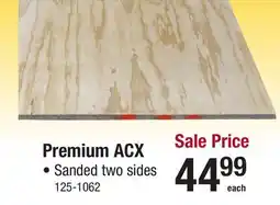 Menards Premium ACX offer