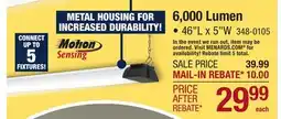 Menards 6,000 Lumen offer