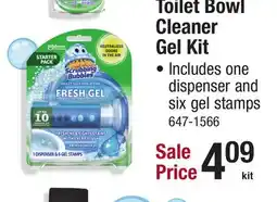 Menards Toilet Bowl Cleaner Gel Kit offer