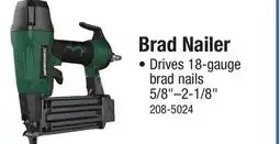 Menards Brad Nailer offer