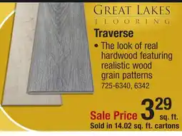 Menards Traverse Waterproof Vinyl Plank offer