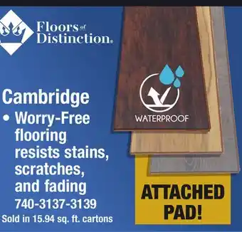 Menards Cambridge offer