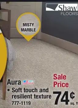 Menards Aura offer