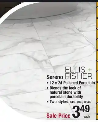 Menards Sereno offer