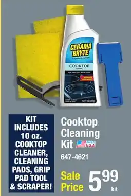 Menards Cooktop Cleaning Kit offer