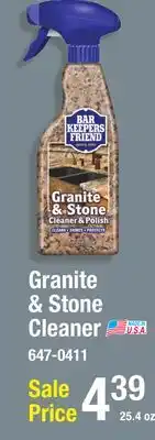 Menards Granite & Stone Cleaner offer