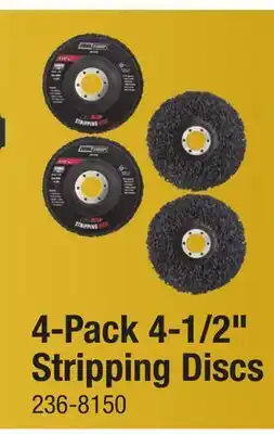 Menards 4-Pack 4-1/2 Stripping Discs offer