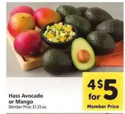 Safeway Hass Avocado or Mango offer