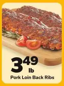 Save a Lot Pork Loin Back Ribs offer