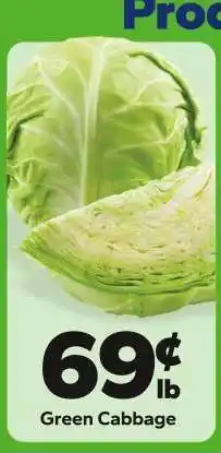 Save a Lot Green Cabbage offer