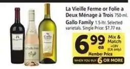 Safeway La Vieille Ferme or Folie a Deux Ménage à Trois offer