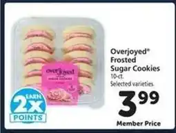 Safeway Overjoyed Frosted Sugar Cookies offer