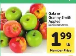 Safeway Gala or Granny Smith Apples offer
