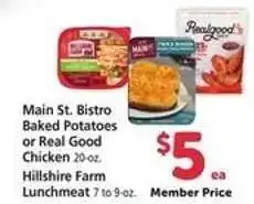 Safeway Main St. Bistro Baked Potatoes or Real Good Chicken offer