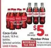 Safeway Coca-Cola offer
