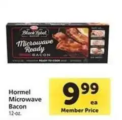 Safeway Hormel microwave bacon offer