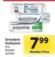 Safeway Sensodyne Toothpaste offer