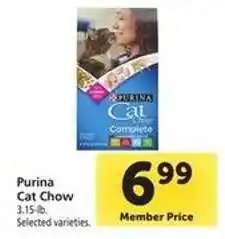 Safeway Purina Cat Chow offer
