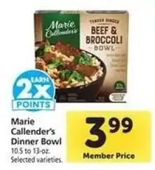 Safeway Marie Callender's Dinner Bowl offer