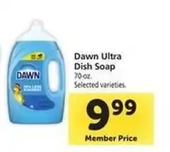 Safeway Dawn Ultra Dish Soap offer