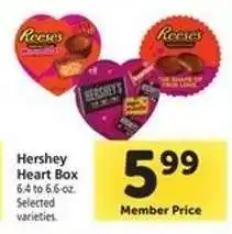 Safeway Hershey Heart Box offer