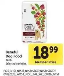 Safeway Beneful Dog Food offer