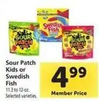 Safeway Sour Patch Kids or Swedish Fish offer