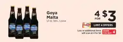 ShopRite Goya Malta offer