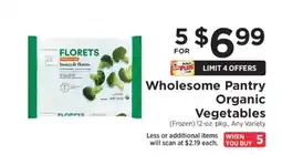 ShopRite Wholesome Pantry Organic Vegetables offer