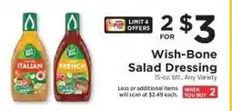 ShopRite Wish-Bone Salad Dressing offer