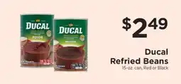 ShopRite Ducal Refried Beans offer