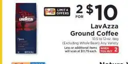 ShopRite LavAzza Ground Coffee offer